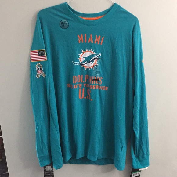 miami dolphins salute to service shirt